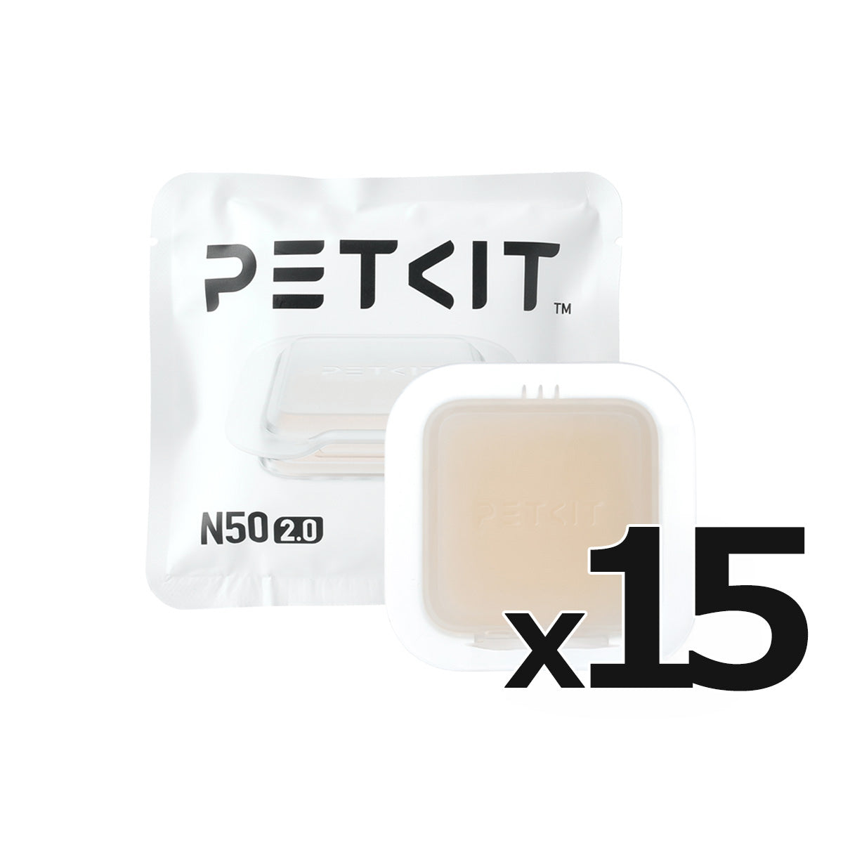 PETKIT 消臭キューブ N50 MAX PRO / PURA MAX / MAX2 対応 トイレの消臭 強力脱臭 ニオイ対策 1個で約30日持続 選べる3/ 6/ 9/12/15/18個 正規品 P9218 ペットキット