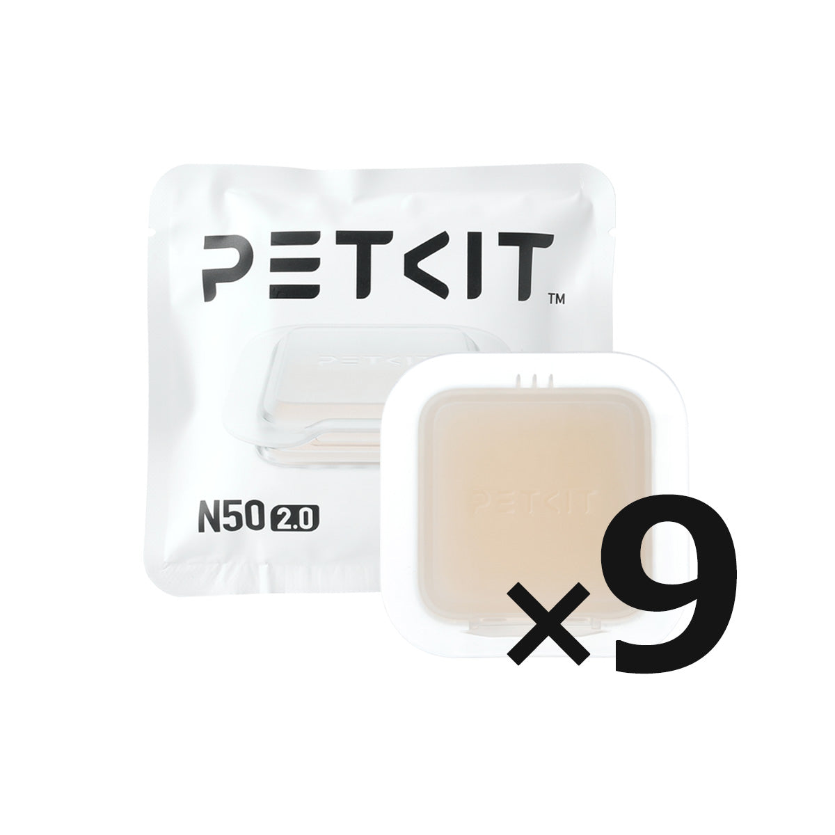 PETKIT 消臭キューブ N50 MAX PRO / PURA MAX / MAX2 対応 トイレの消臭 強力脱臭 ニオイ対策 1個で約30日持続 選べる3/ 6/ 9/12/15/18個 正規品 P9218 ペットキット