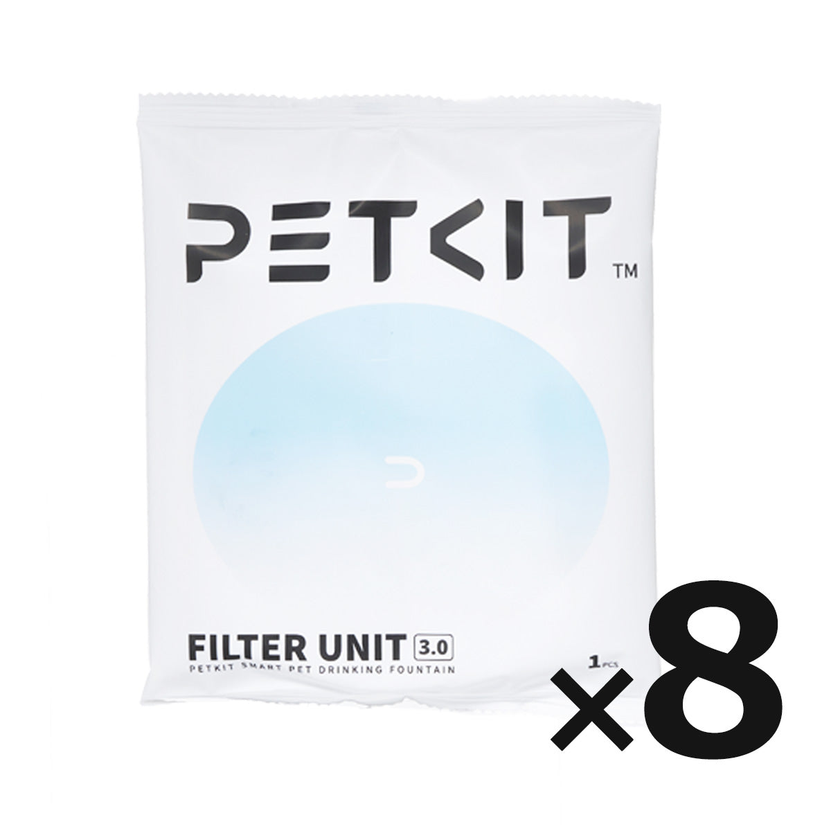 PETKIT 給水器フィルター SOLO SE / SOLO2 / SOLO3 などPETKIT給水器に対応 4~24枚セット 選べる枚数 偽造防止ラベル付き 給水器 専用フィルター 交換用 軟水化フィルター 活性炭 イオン交換樹脂 個別包装 正規品 P4161 ペットキット