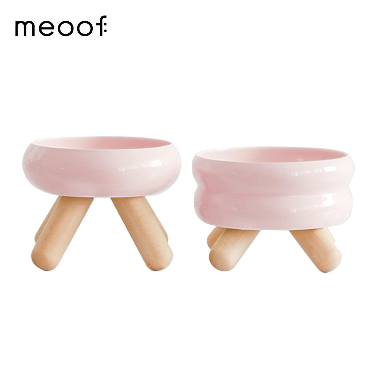 ＼専用マットプレゼント／ [meoof] Gulu ボウルセット フードボウル フードディスペンサー 猫 犬 ペット ご飯皿 ご飯台 皿 餌台 えさ台 フード ウォーター スタンド ウォーターボウル ウォータディスペンサー水皿 皿 水台 みず