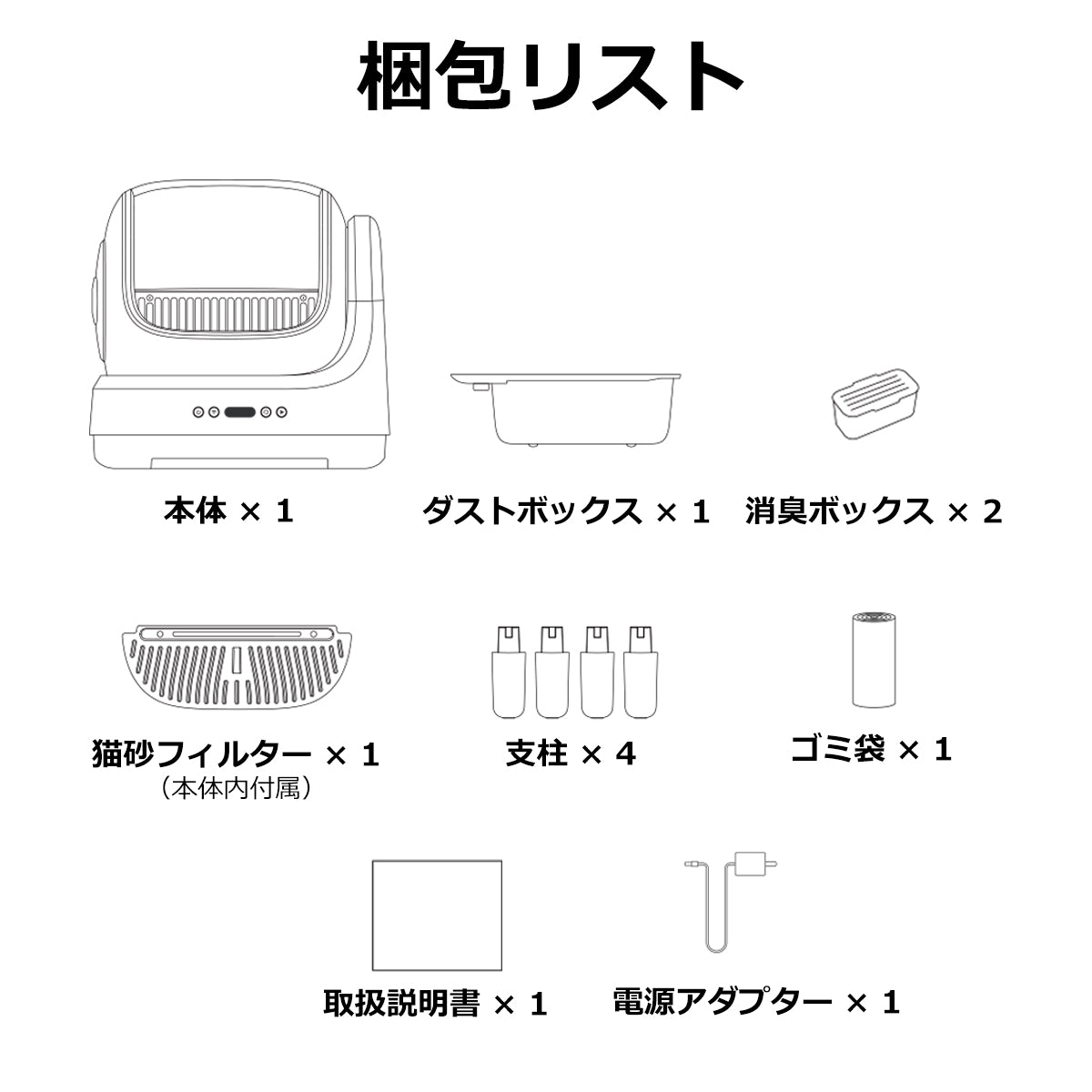 猫用自動トイレ T1 自動トイレ 猫 全自動トイレ 猫用トイレ