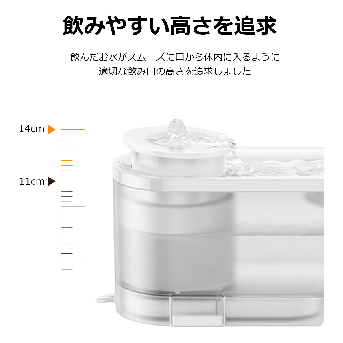[ MOVA ] 自動給水器 WF10 ペット 給水器 犬 猫 多頭飼い 水飲み 水飲み器 給水 静音 濾過 自動 ムーバ