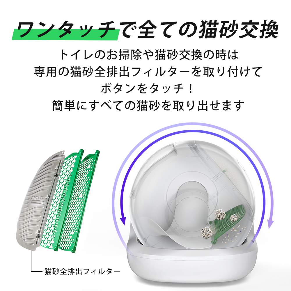 自動トイレ AIカメラ付き 【PETKIT MAX PRO】 猫 大型 大きめ 猫 トイレ 自動 スマホ管理 センサー付き 飛散防止 自動清掃 定期清掃 掃除簡単 お留守番 専用APP ペットキット