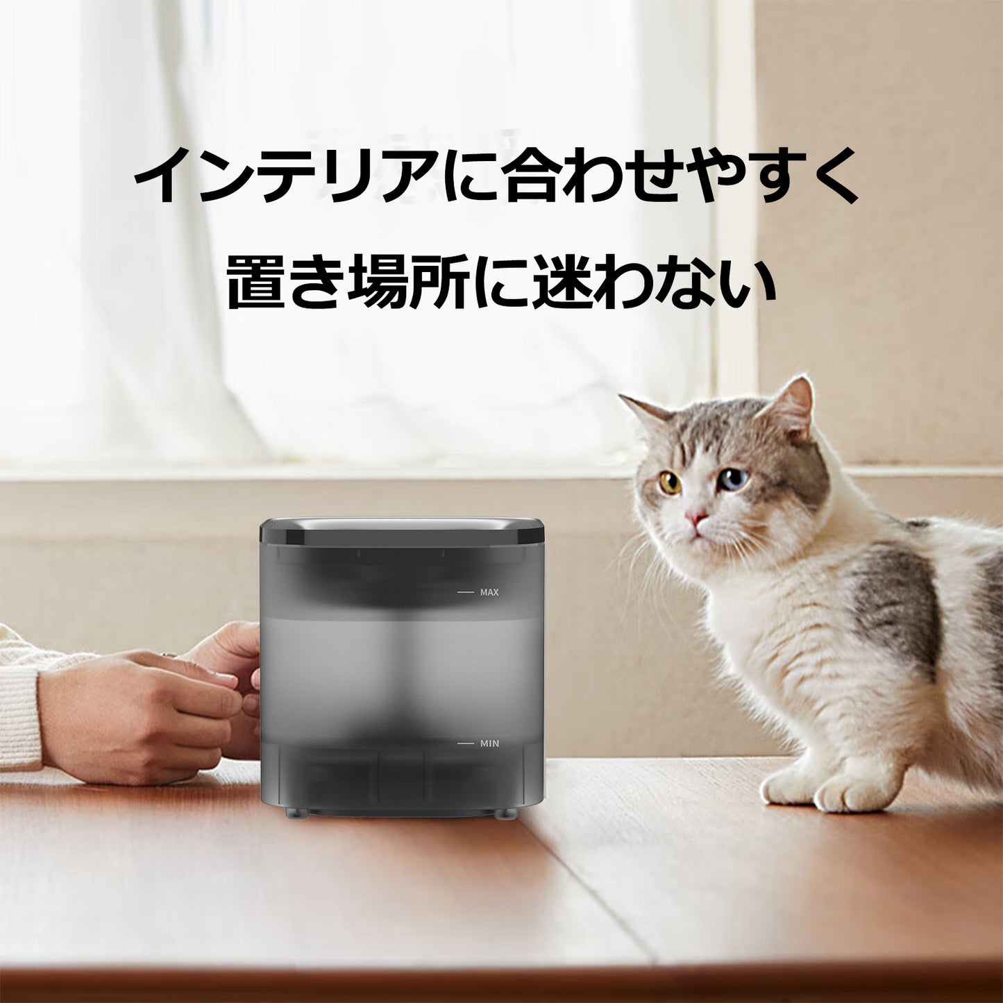 自動給水器【PETKIT SOLO SE】 ペット用給水器 ホワイト ペット 犬  猫 給水器 自動給水機 ペット給水機 ペット給水器 水 留守番 自動水飲み器 自動給水機 水飲み 給水 水入れ シンプル ペットグッズ   1年保証 日本語説明書 正規品 ペットキット